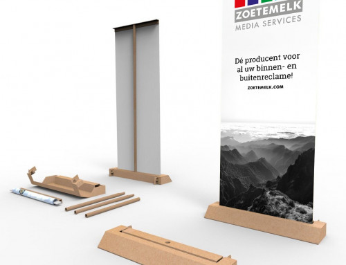 Nieuw bij Zoetemelk Media Services: De duurzame Roll-Up banner!